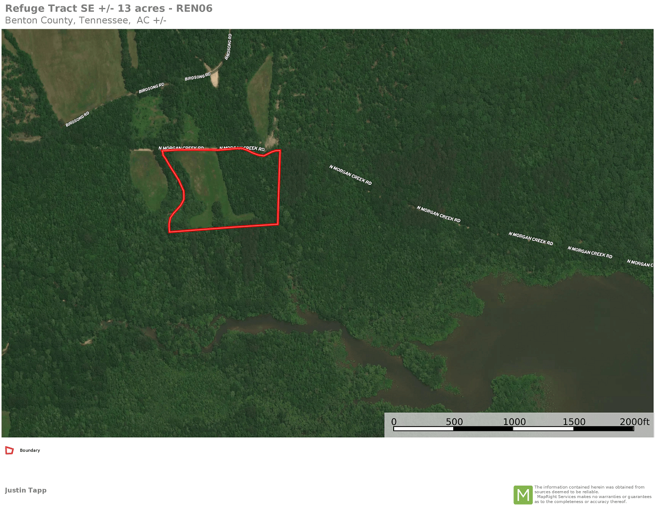 16 Aerial close Refuge Tract SE.png